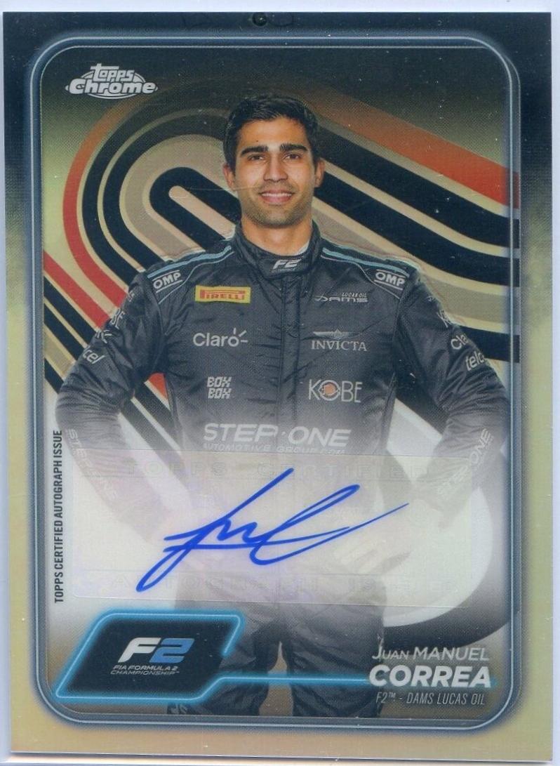 Juan Manuel Correa [Orange Refractor] #CAC-CORR