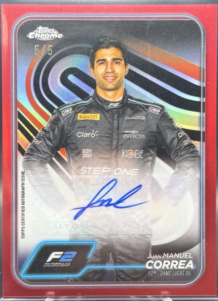 Juan Manuel Correa [Red Refractor] #CAC-CORR