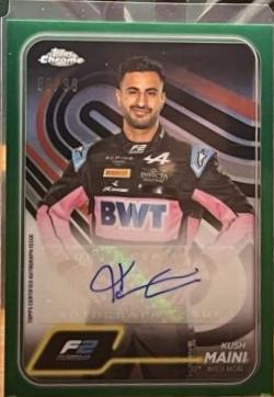 Kush Maini [Green Refractor] #CAC-MAI