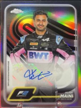 Kush Maini [Orange Refractor] #CAC-MAI