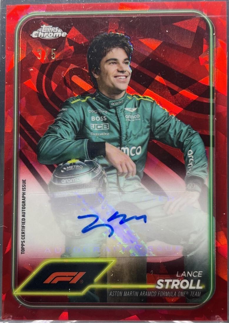 Lance Stroll [Red Refractor] #CAC-STR