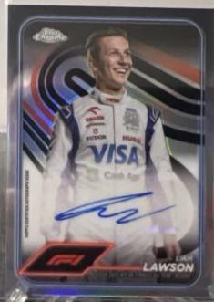 Liam Lawson [Orange Refractor] #CAC-LAW