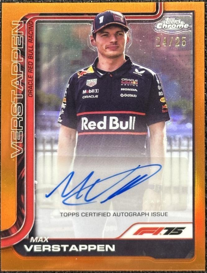 Max Verstappen [Orange Refractor] #CAC-VER