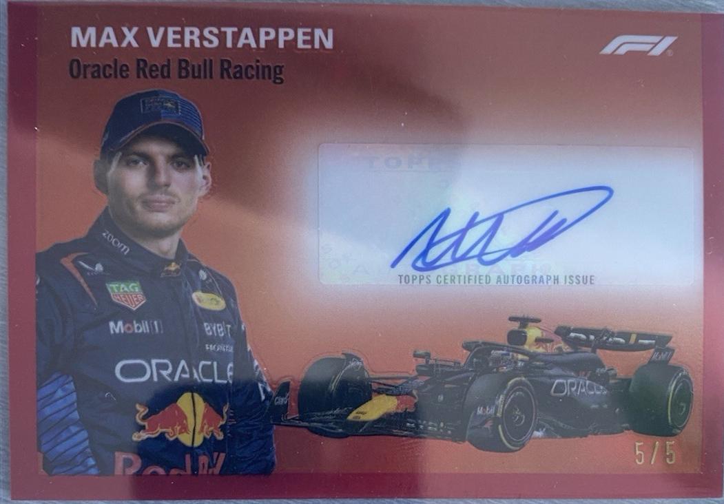Max Verstappen [Red Refractor] #CAC-VER