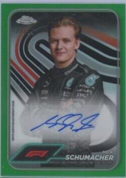 Mick Schumacher [Green Refractor] #CAC-SCH