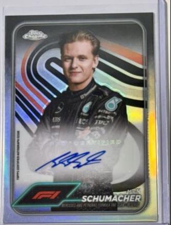 Mick Schumacher [Orange Refractor] #CAC-SCH