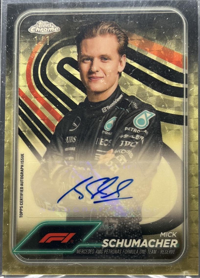 Mick Schumacher [Superfractor] #CAC-SCH