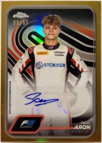 Paul Aron [Gold Refractor] #CAC-ARO
