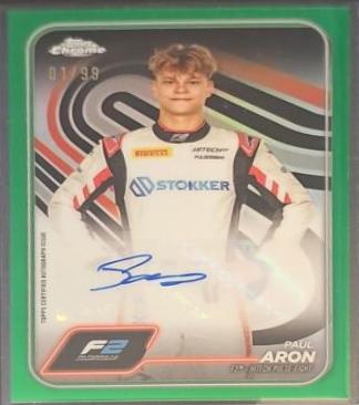 Paul Aron [Green Refractor] #CAC-ARO