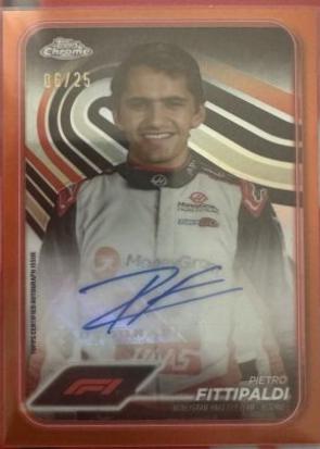 Pietro Fittipaldi [Orange Refractor] #CAC-FITT