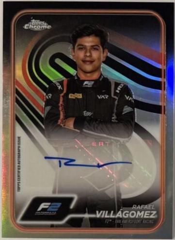 Rafael Villagomez [Orange Refractor] #CAC-VIL