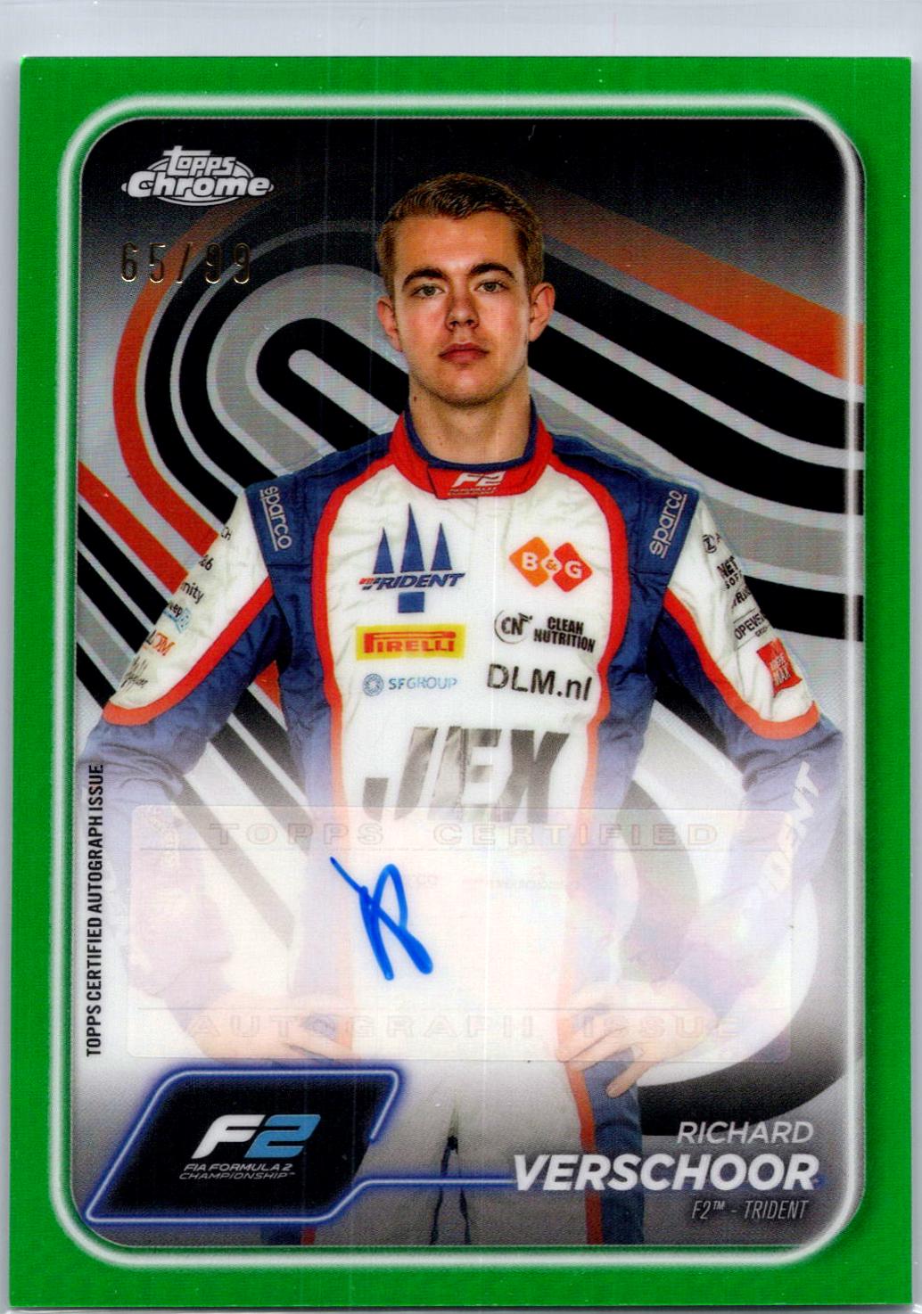 Richard Verschoor [Green Refractor] #CAC-VERS