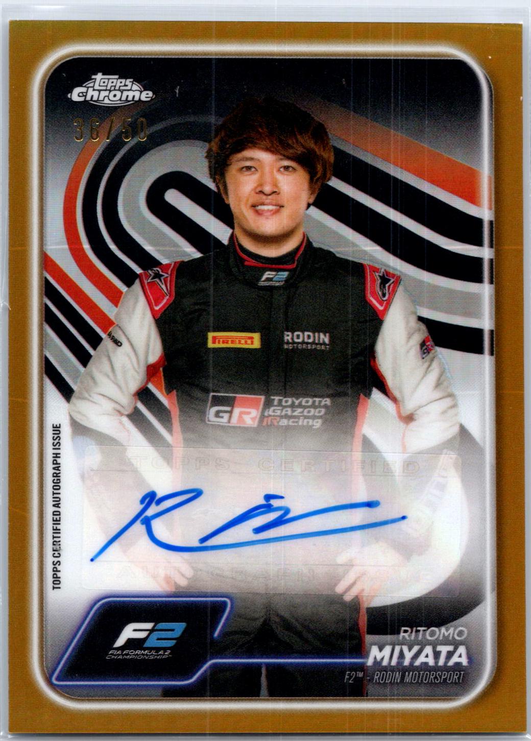 Ritomo Miyata [Gold Refractor] #CAC-MIY