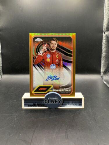 Robert Shwartzman [Gold Refractor] #CAC-SHW
