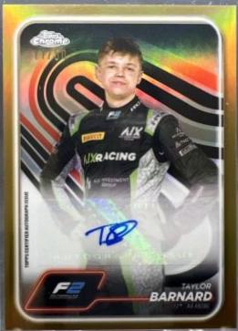 Taylor Barnard [Gold Refractor] #CAC-BAR
