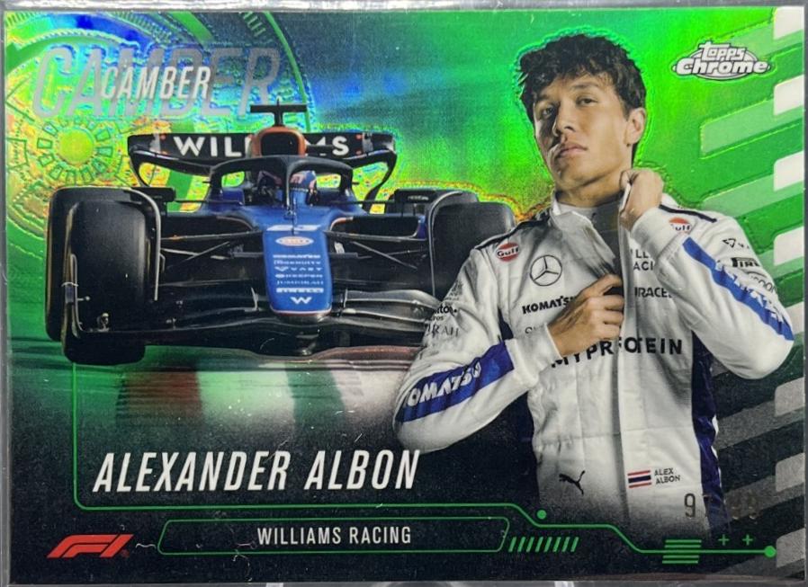 Alexander Albon [Green Refractor] #CAM-7