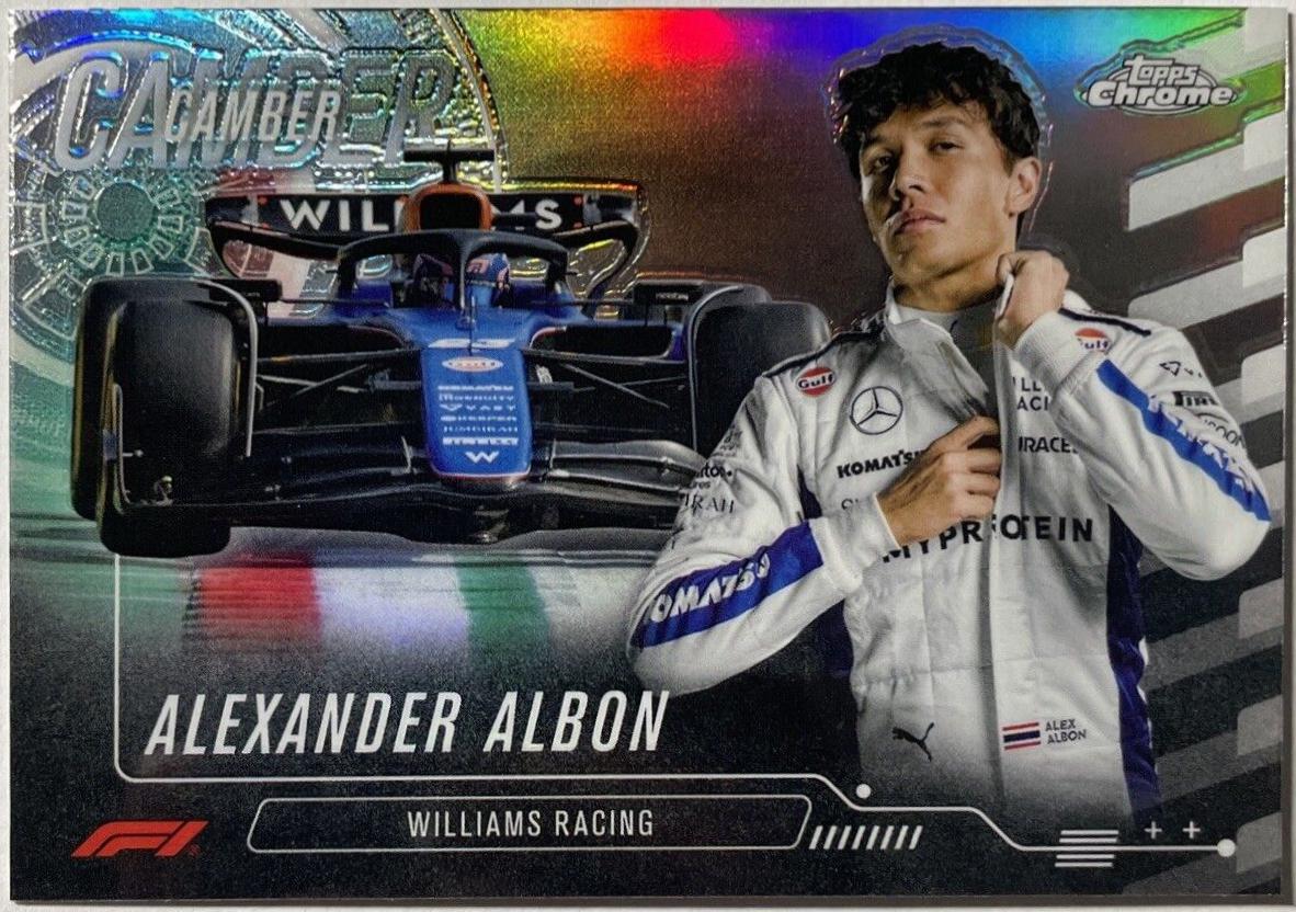 Alexander Albon [Orange Refractor] #CAM-7