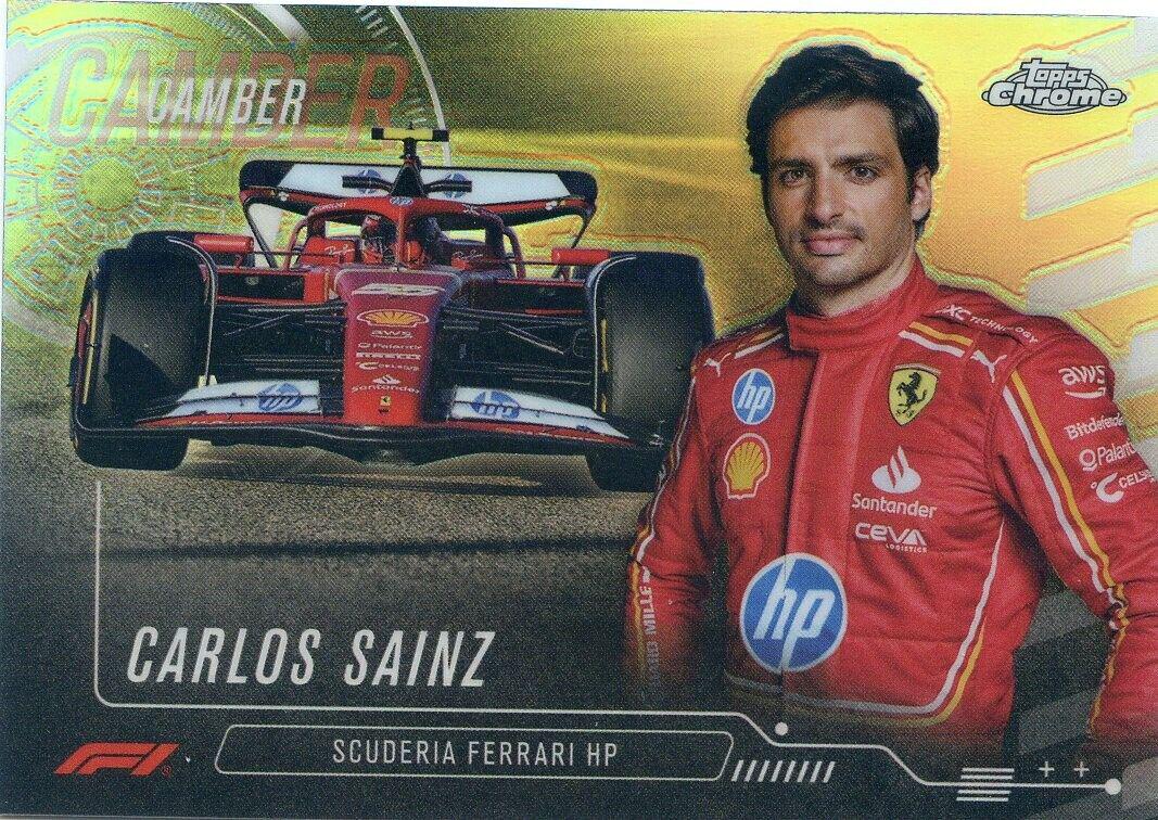 Carlos Sainz [Orange Refractor] #CAM-2