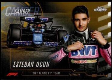 Esteban Ocon [Gold Refractor] #CAM-6