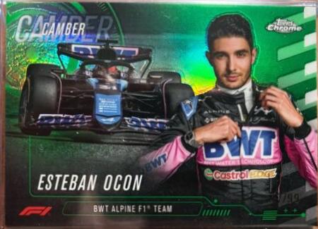 Esteban Ocon [Green Refractor] #CAM-6