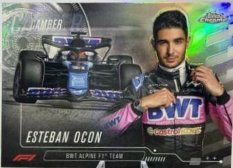 Esteban Ocon [Orange Refractor] #CAM-6
