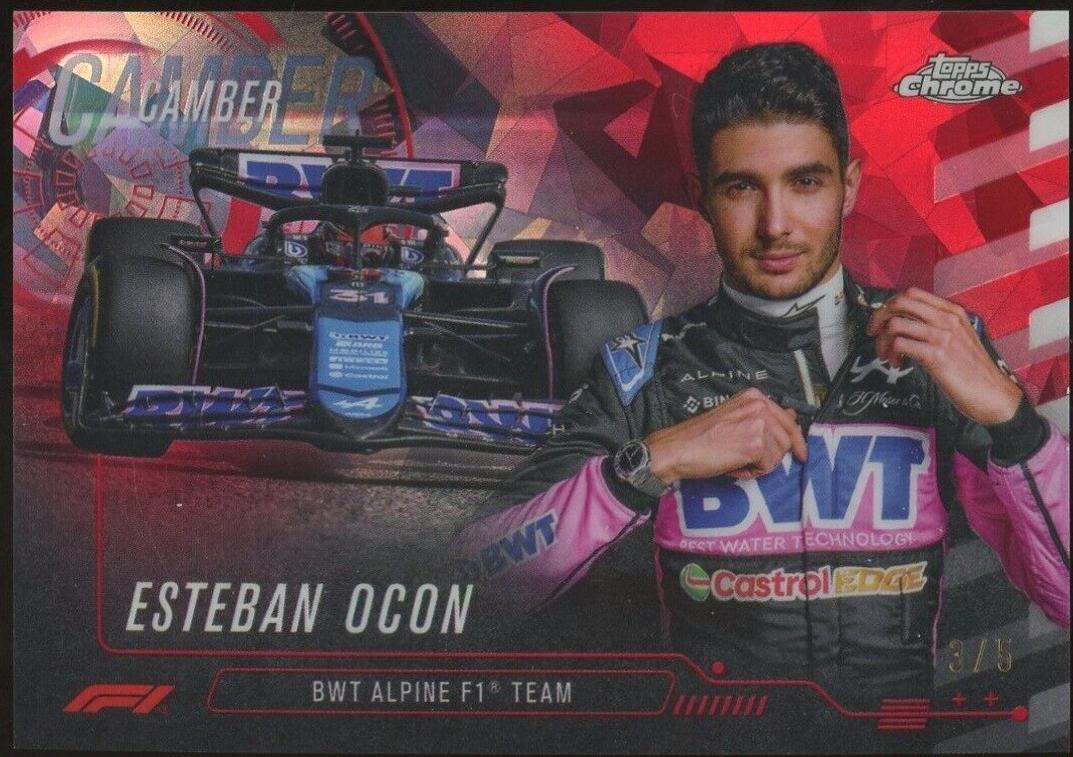 Esteban Ocon [Red Refractor] #CAM-6
