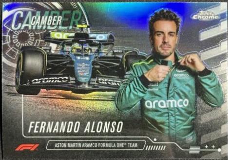 Fernando Alonso [Orange Refractor] #CAM-5