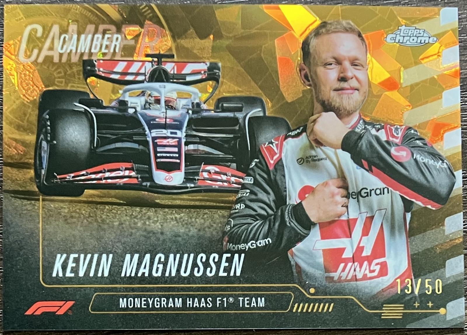 Kevin Magnussen [Gold Refractor] #CAM-9