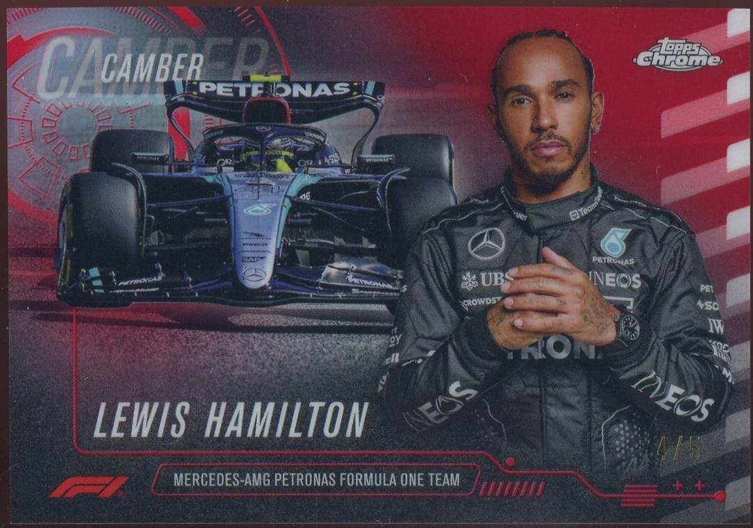 Lewis Hamilton [Red Refractor] #CAM-3