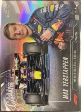 Max Verstappen [Red Refractor] #CAM-1