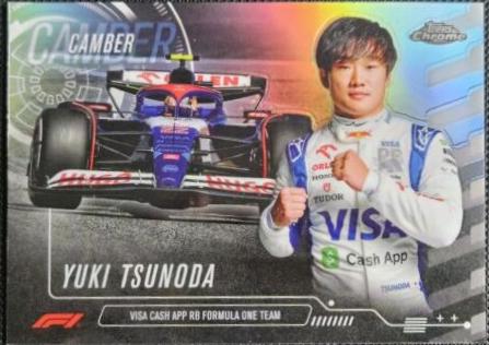 Yuki Tsunoda [Orange Refractor] #CAM-10