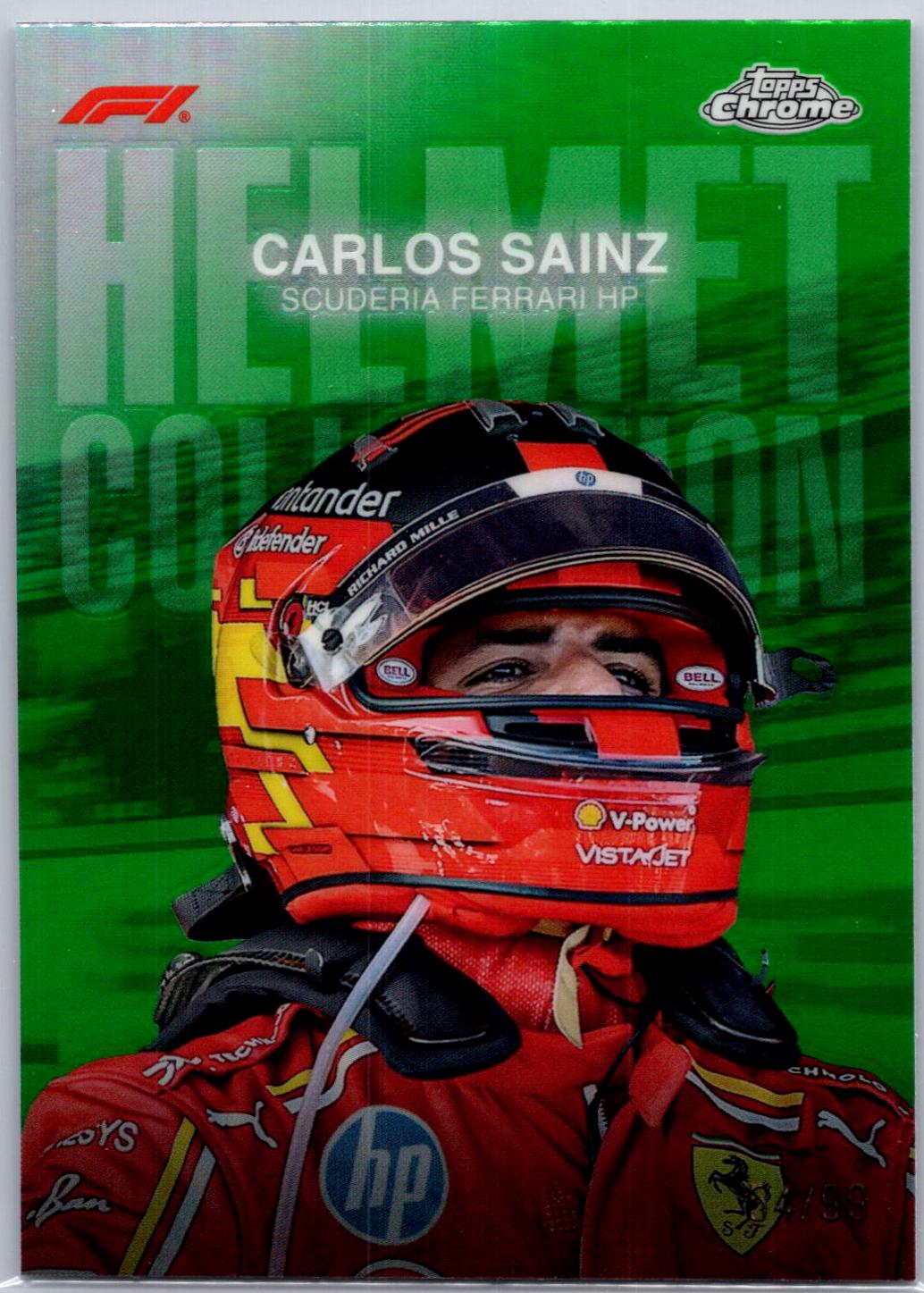 Carlos Sainz [Green Refractor] #HC-4