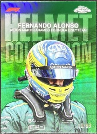 Fernando Alonso [Green Refractor] #HC-10