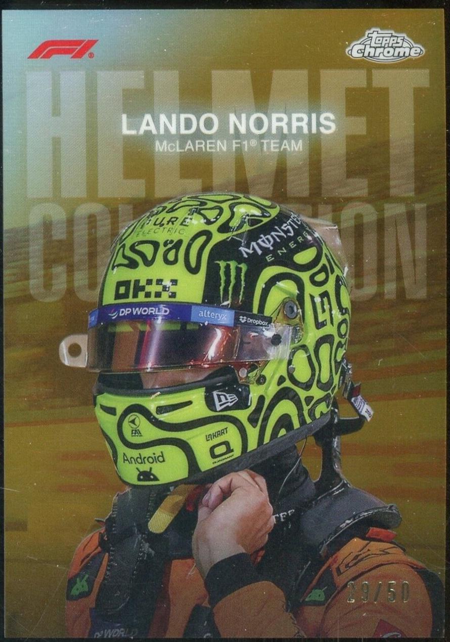 Lando Norris [Gold Refractor] #HC-7