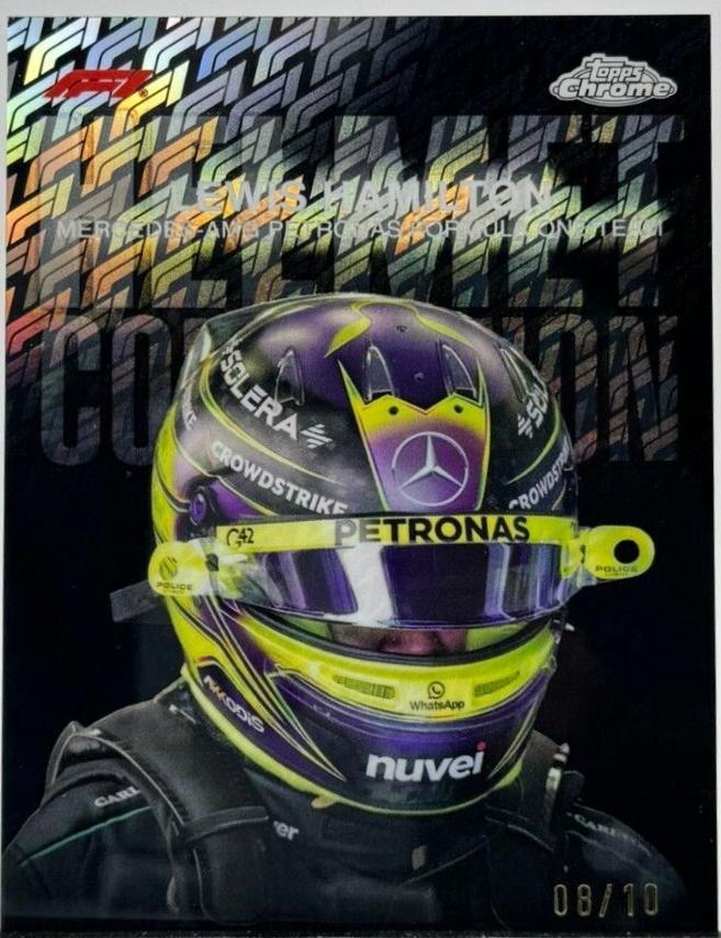 Lewis Hamilton [Black Logofractor] #HC-6