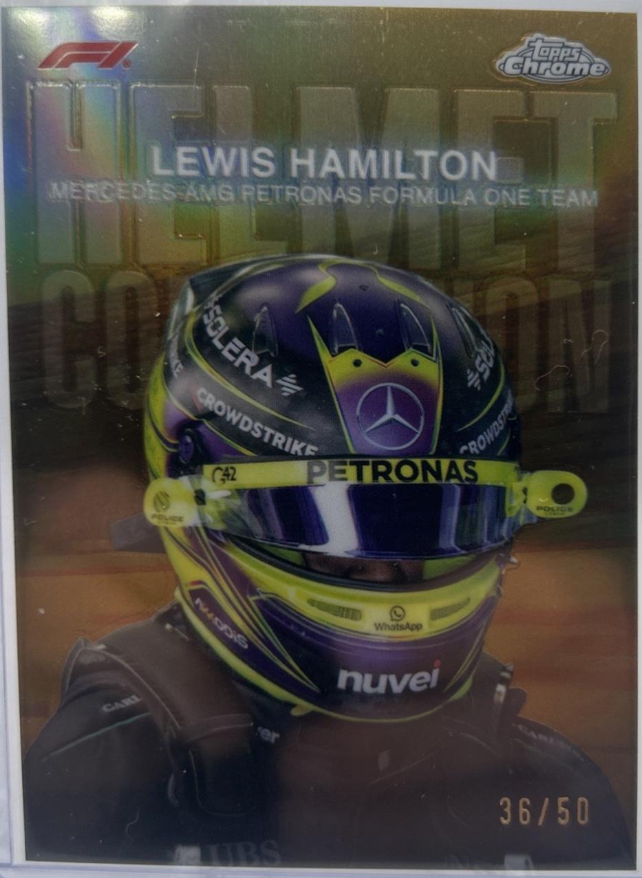 Lewis Hamilton [Gold Logofractor] #HC-6