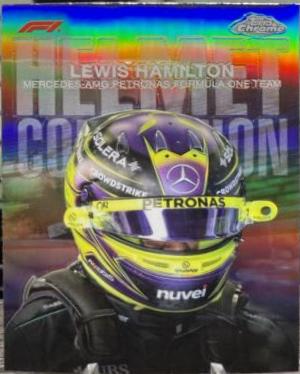 Lewis Hamilton [Orange Refractor] #HC-6