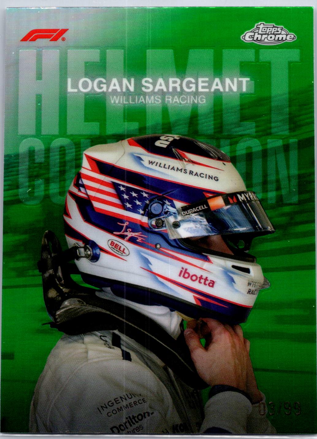 Logan Sargeant [Green Refractor] #HC-15