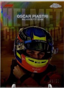 Oscar Piastri [Gold Refractor] #HC-8
