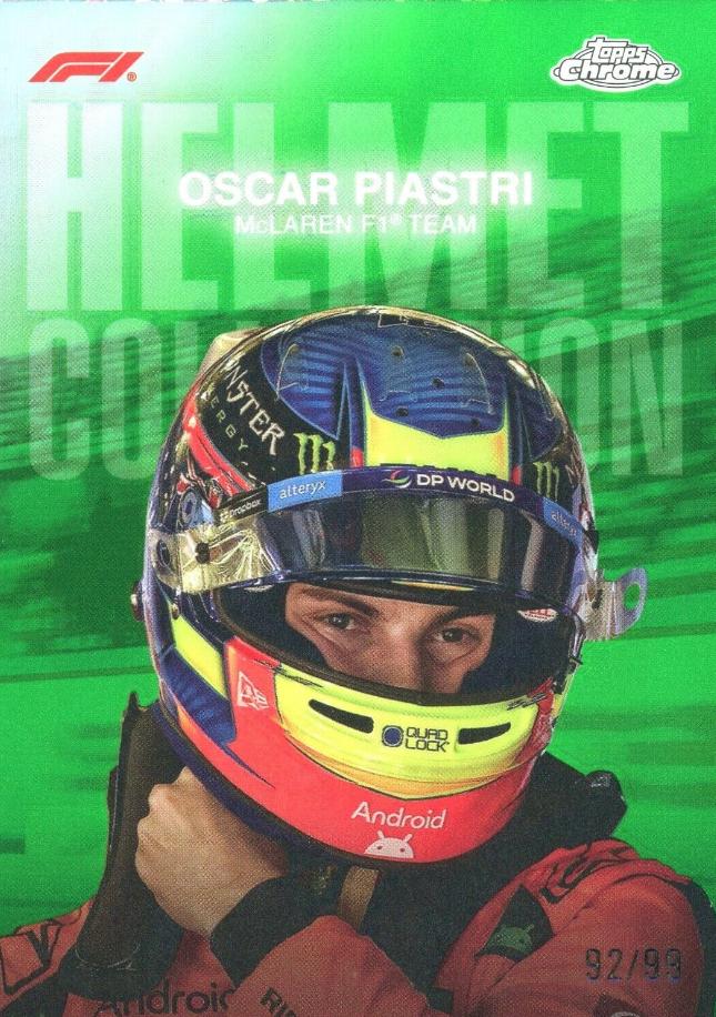 Oscar Piastri [Green Refractor] #HC-8