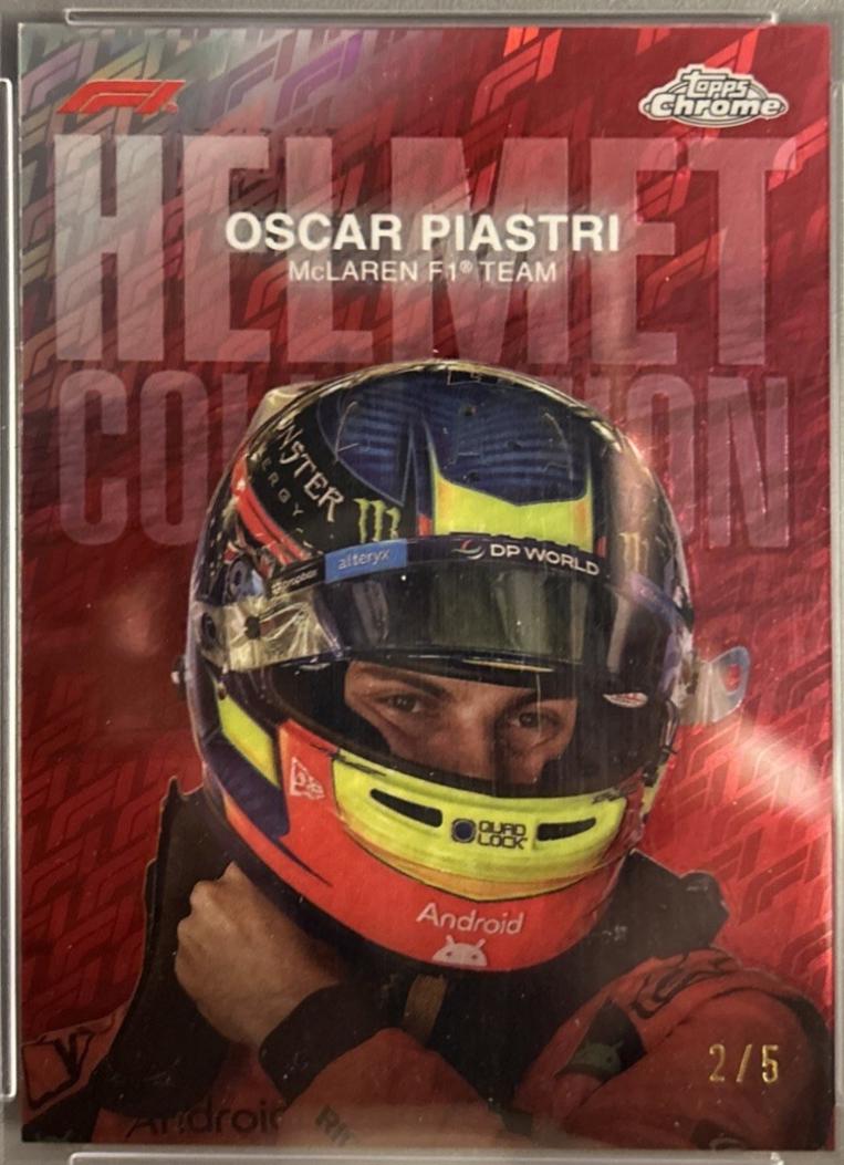 Oscar Piastri [Red Refractor] #HC-8