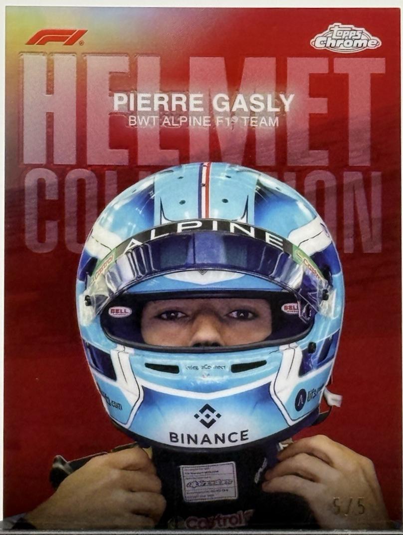 Pierre Gasly [Red Logofractor] #HC-9
