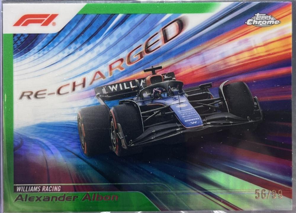 Alexander Albon [Green Refractor] #RECH-19