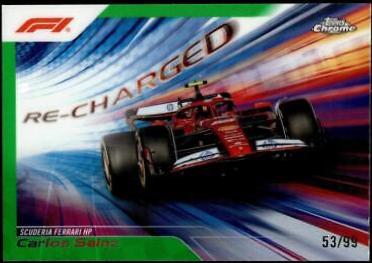 Carlos Sainz [Green Refractor] #RECH-4