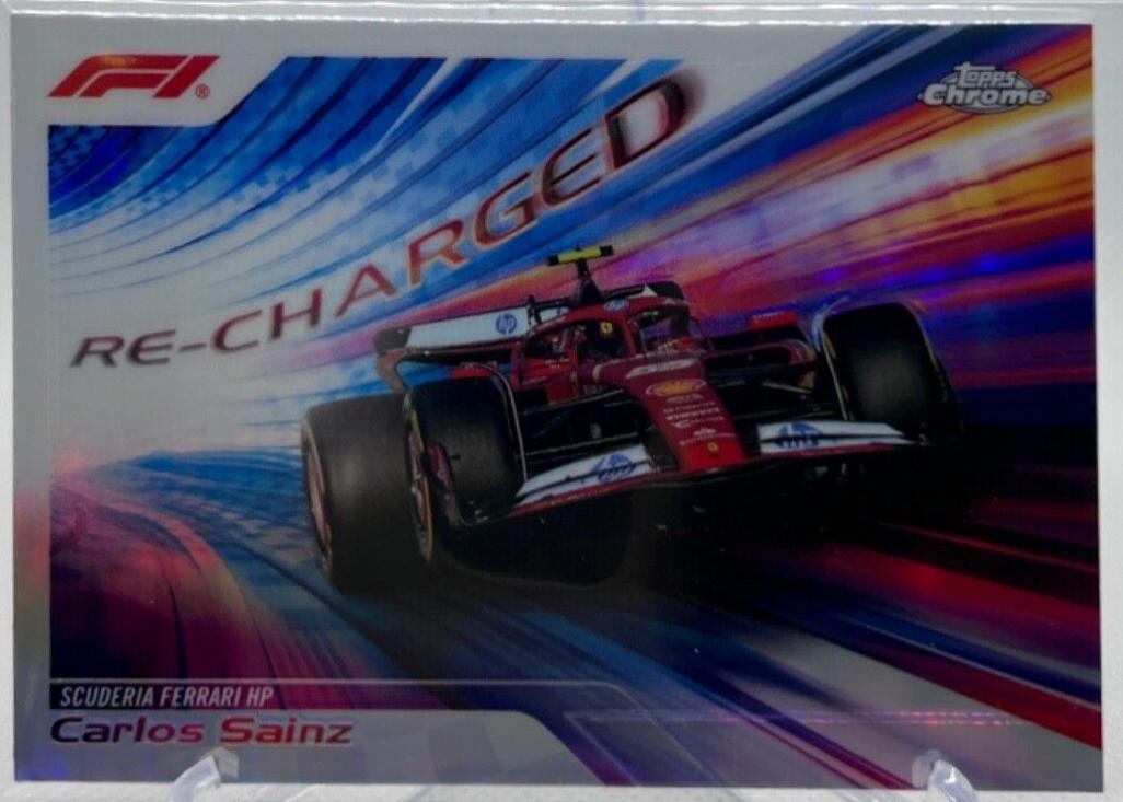 Carlos Sainz [Orange Refractor] #RECH-4