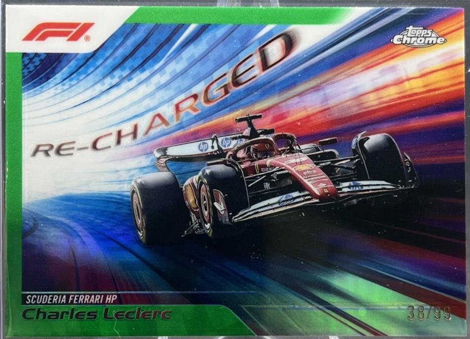 Charles Leclerc [Green Refractor] #RECH-3