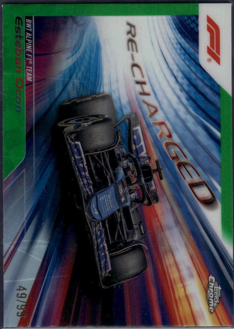 Esteban Ocon [Green Refractor] #RECH-9