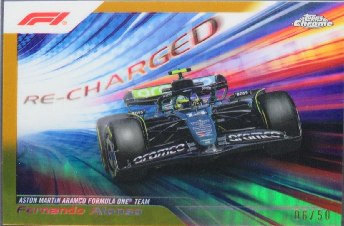 Fernando Alonso [Gold Refractor] #RECH-11