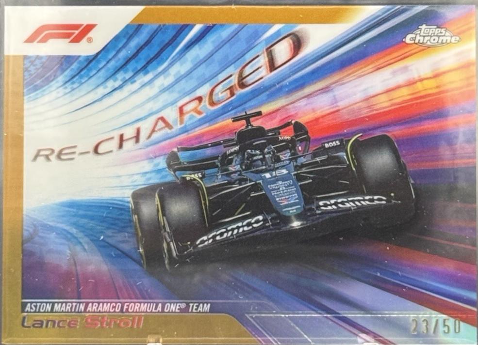 Lance Stroll [Gold Refractor] #RECH-12