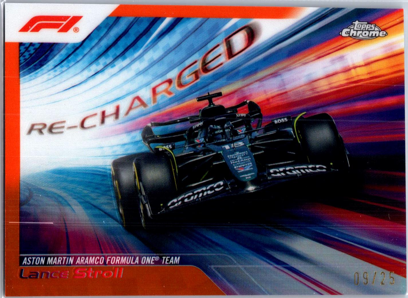 Lance Stroll [Orange Refractor] #RECH-12